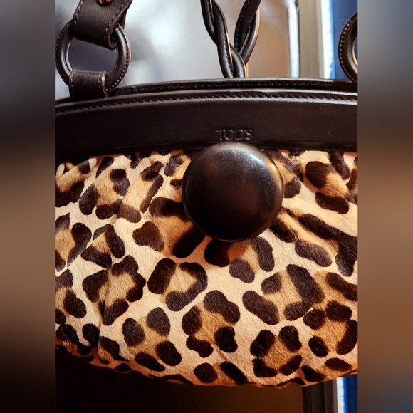 Tod's Pony Hair Frame Bag - Picture 6 of 16